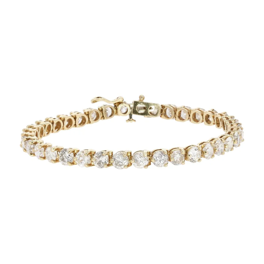 14K Gold Diamond Tennis Bracelet