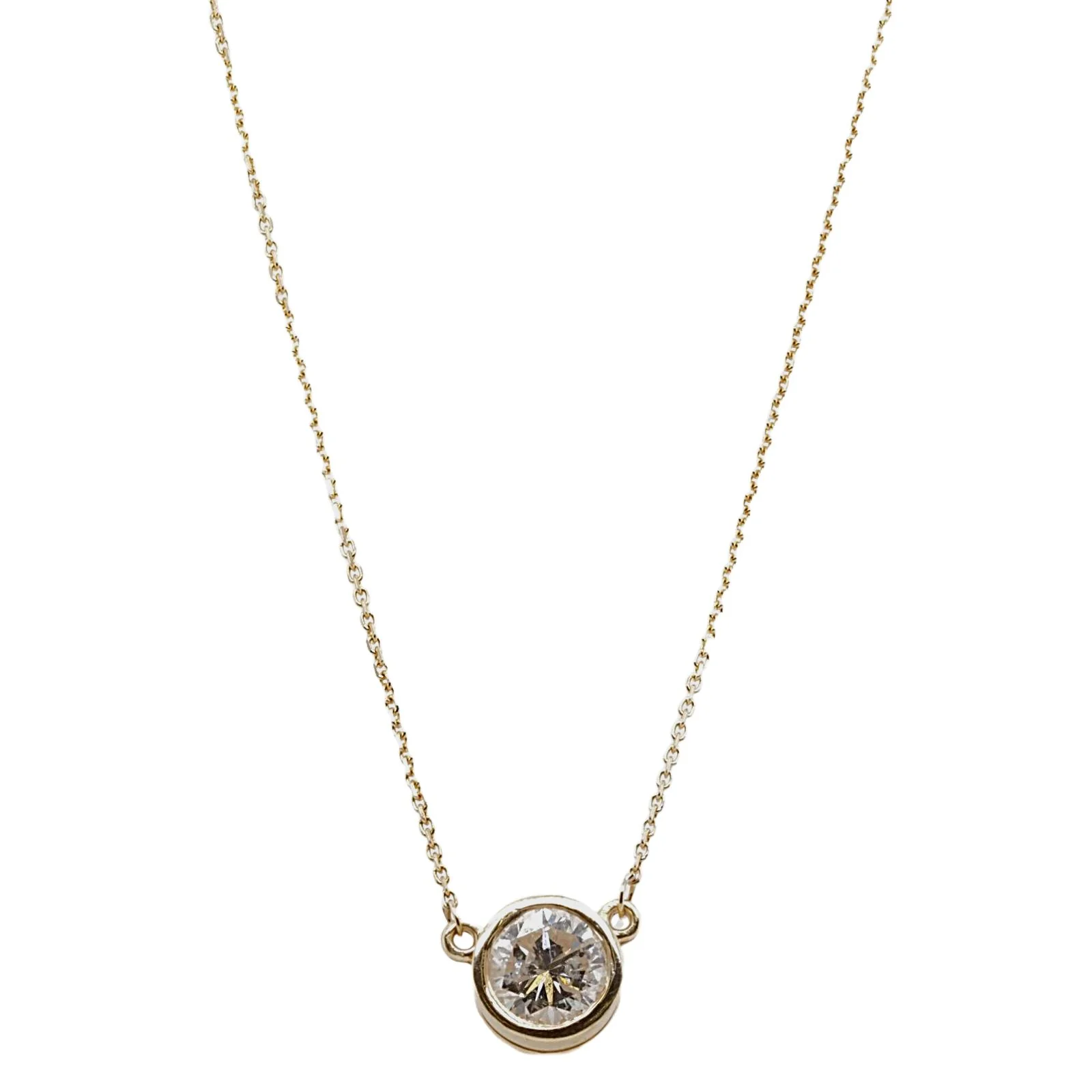 14K Gold Diamond Pendant